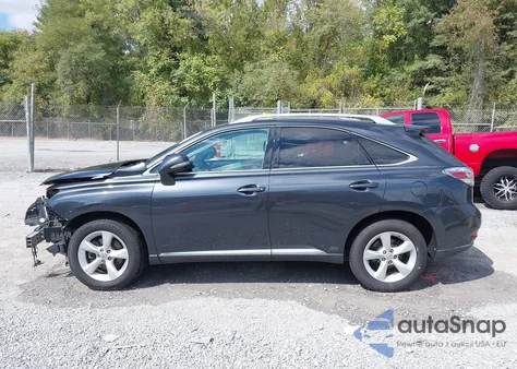 2010 Lexus Rx 350 z USA, uszkodzony, nr VIN 2T2BK1BA1AC068678